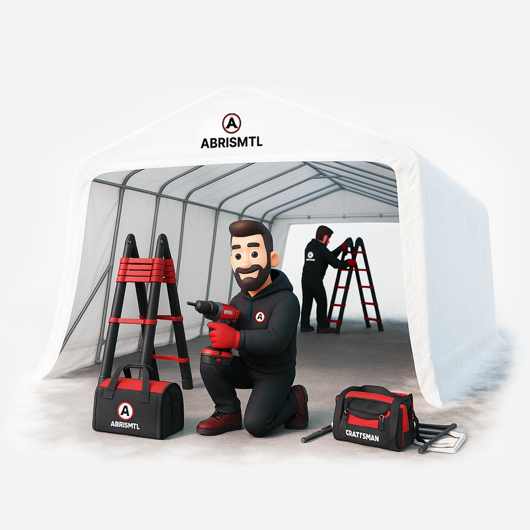 Car Shelter Installation