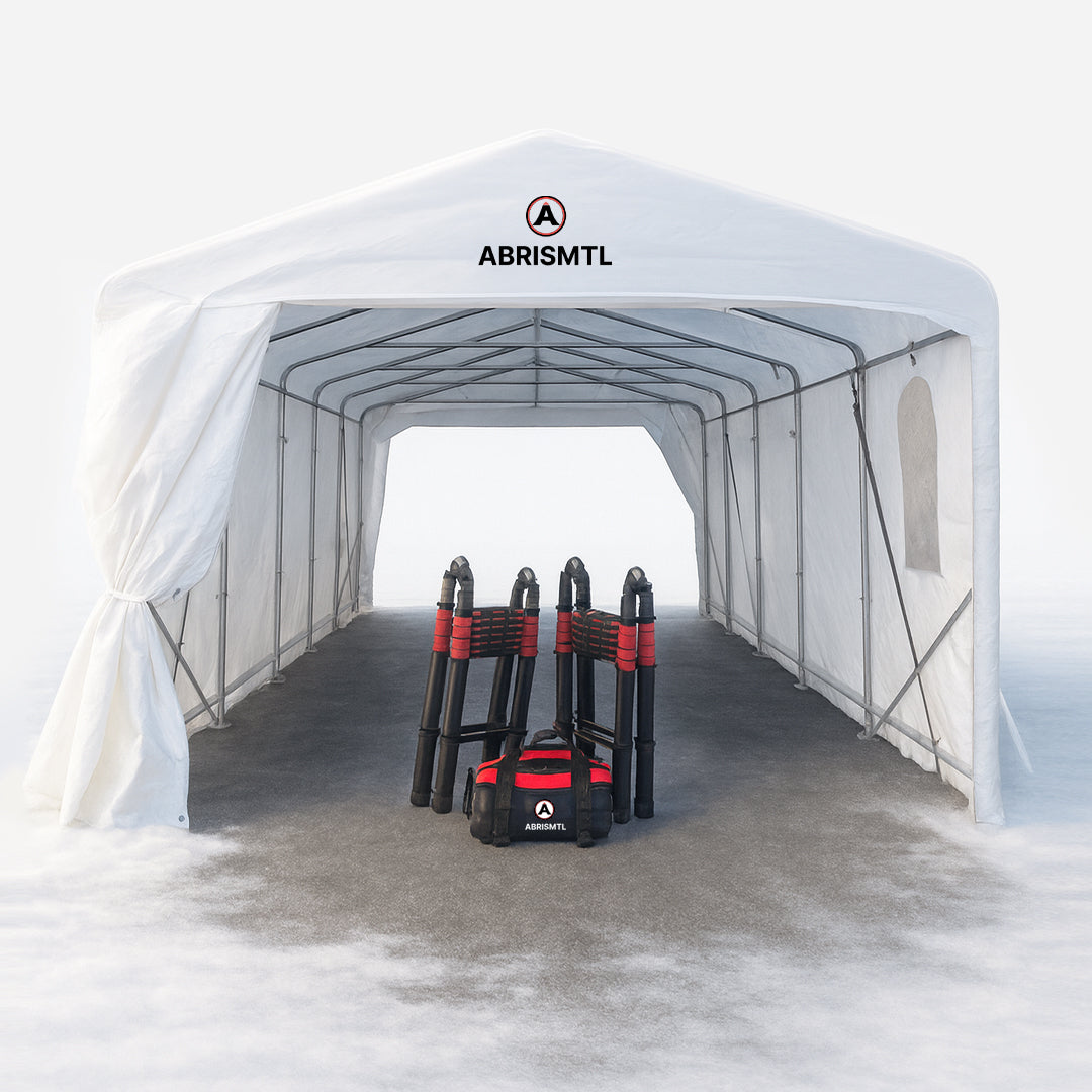 Installation d'abri d'auto