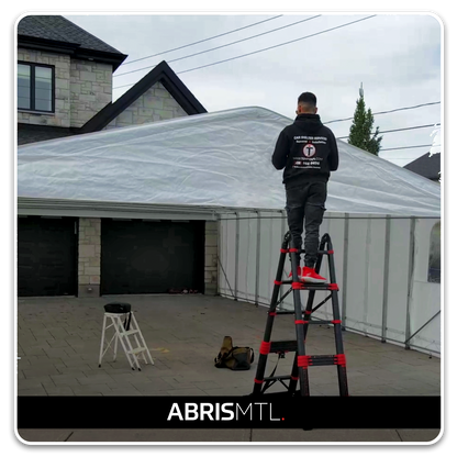 Car Shelter Installation