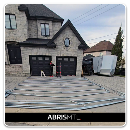 Car Shelter Installation